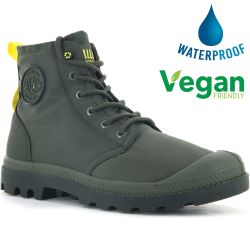 Palladium Men's Pampa Hi Waterproof Ankle Boots - Olive Night