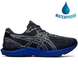 Asics Mens Gel Cumulus 23 GTX Waterproof Running Shoes - Black Sheet Rock