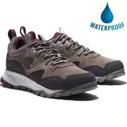 Timberland Women's Garrison Trail Low Waterproof Walking Shoes - Grey - A2FC7