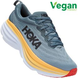 Hoka Men's Bondi 8 Wide Running Shoes - Goblin Blue Mountain Spring