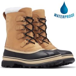 Sorel Mens Caribou Waterproof Boots - Buff