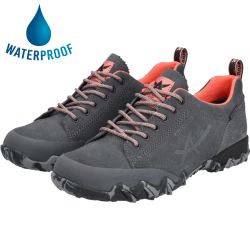 Allrounder by Mephisto Womens Nasan Waterproof Walking Shoes - Grey