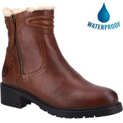 Cotswold Women's Gloucester Waterproof Ankle Boot - Dark Brown