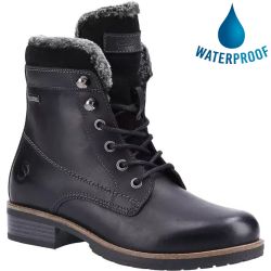 Cotswold Womens Daylesford Waterproof Ankle Boots - Black