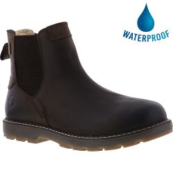 Cotswold Mens Snowshill Waterproof Chelsea Boots - Brown