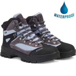 Aigle Womens Huntshaw 2 MTD Waterproof Walking Boots - Asphalt