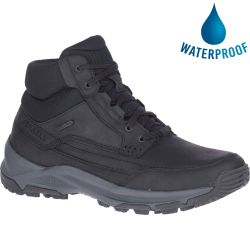 Merrell Mens Anvik 2 Mid Waterproof Walking Boot - Black