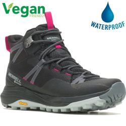 Merrell Womens Siren 4 Mid GTX Waterproof Boots - Black