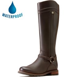 Ariat Womens Scarlet Tall Waterproof Boots - Mocha