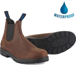 Blundstone Men's 1477 Waterproof Chelsea Boots - Antique Brown