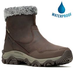 Merrell Women's Coldpack 3 Thermo Mid Zip Waterproof Ankle Boots - Cinnamon
