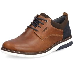 Rieker Men's 14405 Wide Oxford Shoe - Ameretto Brown