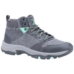 Skechers Womens Trego Out Of Here Water Repellent Walking Boots - Grey