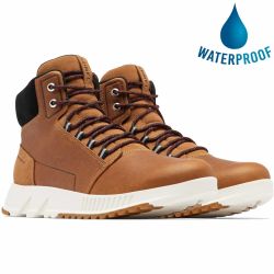 Sorel Men's Mac Hill Lite Mid Waterproof Ankle Boots - Elk Black