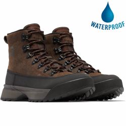 Sorel Mens Scout 87 Pro Boot Waterproof Ankle Boots - Tobacco Black