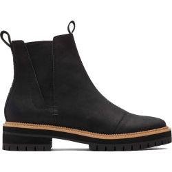 Toms Womens Dakota Water Resistant Boots - Black