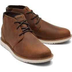 Toms Mens Navi Water Resistant Boots - Brown