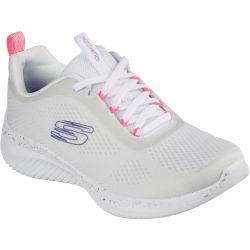 Skechers Women's Ultra Flex 3.0 New Horizons Trainers - White Pink