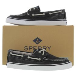 Sperry Women's Bahama Canvas Boat Deck Shoes - UK 3.5