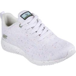 Skechers Womens Bobs Squad Reclaim Life Trainers - White