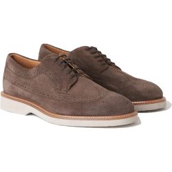Geox Men's Gubbio A Brogue Shoes - Dark Brown