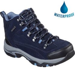 Skechers Women's Trego Alpine Waterproof Boots - Navy Grey