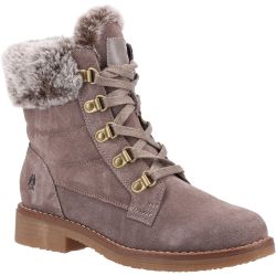 Hush Puppies Womens Florence Water Resistant Boots - Taupe