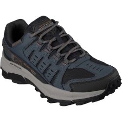 Skechers Mens Equalizer 5 Trail Water Repellent Trainers - Navy Orange