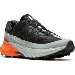 Merrell Men's Agility Peak 5 Trail Running Shoes - Black Tangerine