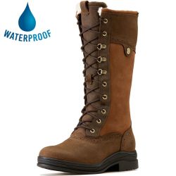 Ariat Womens Wythburn Waterproof Insulated Country Boots - Java