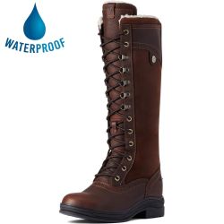 Ariat Womens Wythburn Tall Waterproof Boots - Dark Brown