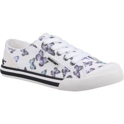 Rocket Dog Womens Jazzin Quincy Trainers - Off White