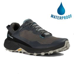 Berghaus Womens Revolute Active Waterproof Walking Hiking Shoes - Black Dark Grey Blue