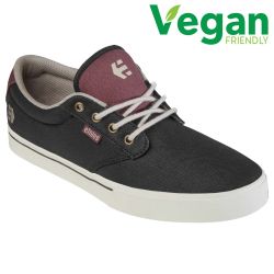 Etnies Men's Jameson 2 Eco Vegan Shoes - Black Red Beige