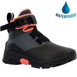 Muck Boots Womens Apex Pac Mid Waterproof Ankle Boots - Black Dark Shadow