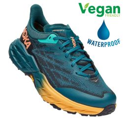 Hoka Womens Speedgoat 5 GTX Waterproof Running Shoes - Deep Teal Black