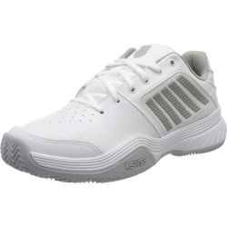 K-Swiss Womens Court Express HB Tennis Shoes - White Highrise Silver