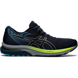 Asics Mens Gel Cumulus 22 Running Shoes Trainers - French Blue Black