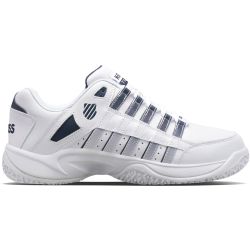 K-Swiss Men's Court Prestir Omni Tennis Shoes - White Navy