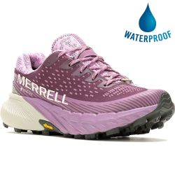 Merrell Women's Agility Peak 5 GTX Trail Running Shoes - Plumwine Mauve