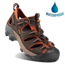 Keen Mens Arroyo II Waterproof Sandals - Black Olive Bombay Brown