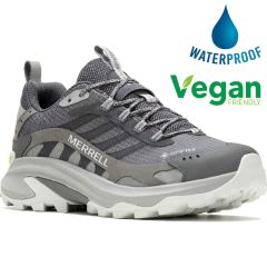 Merrell Men's Moab Speed 2 GTX Waterproof Walking Shoes - Asphalt