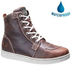 Harley Davidson Mens Steinman CE Waterproof Ankle Boots - Brown