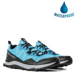 North Face Mens Activist FutureLight Waterproof Walking Trainers - Meridian Blue TNF Black