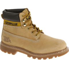Caterpillar Mens Cat Colorado Wide Fit Leather Ankle Boots - Honey