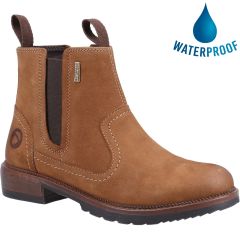 Cotswold Womens Laverton Waterproof Chelsea Boots - Tan