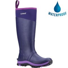 Cotswold Women's Wenworth Wellington Boots - Purple
