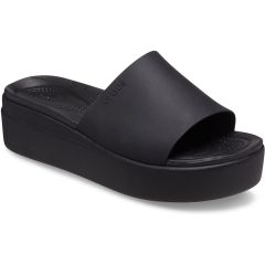 Crocs Women's Brooklyn Slide Sandals - Black