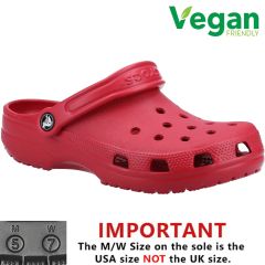 Crocs Womens Classic Clog Sandals - Pepper