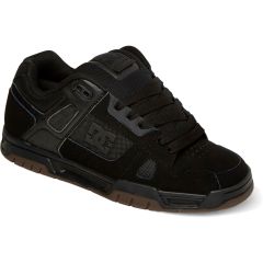 DC Men's Stag Skate Shoes - Black Gum
